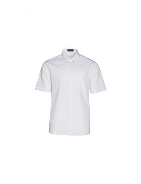 Camisa trabajo manga corta blanca unisex