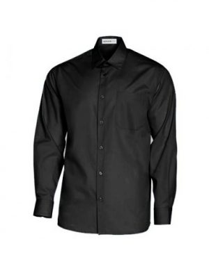 Camisa uniforme unisex negro