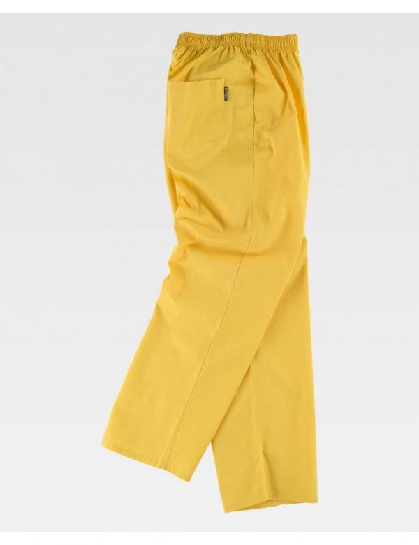 Pantalón trabajo unisex amarillo
