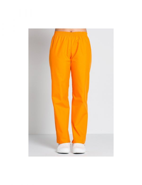 Pantalón unisex uniformes naranjo