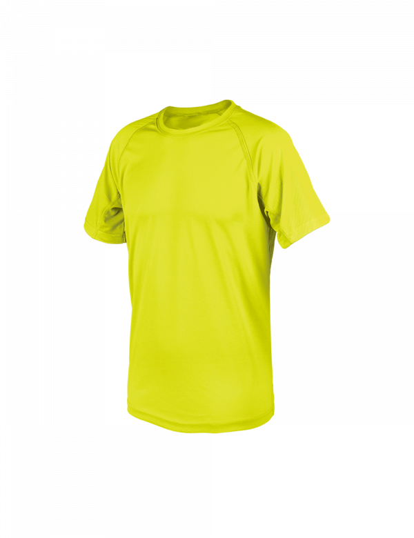Camiseta transpirable amarilla
