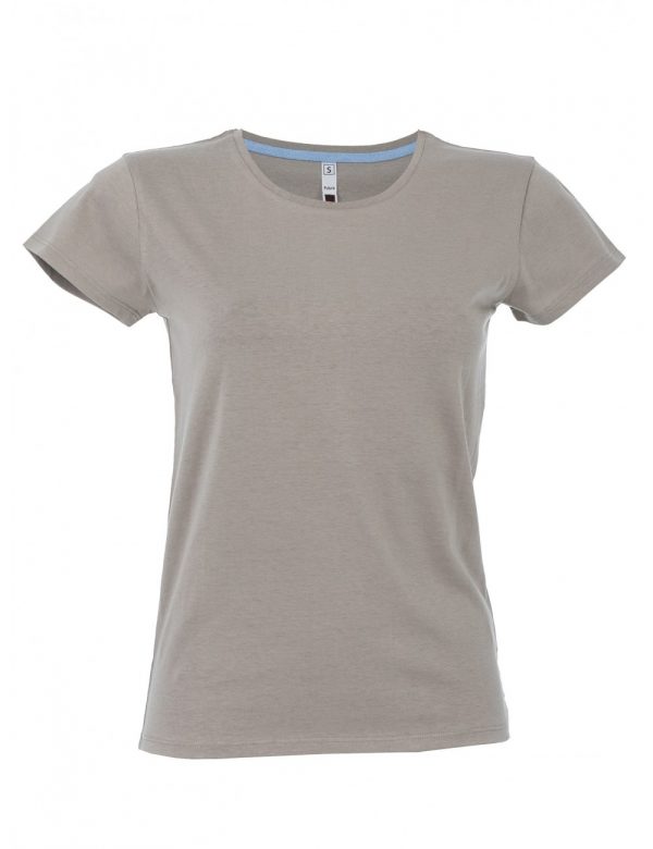 Camiseta de mujer gris visión