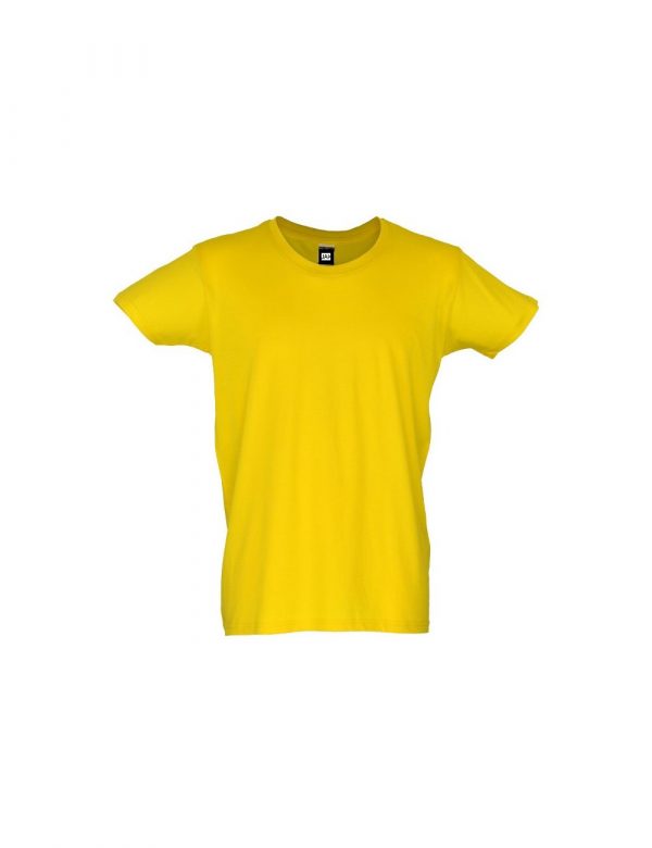Camiseta unisex algodón amarilla