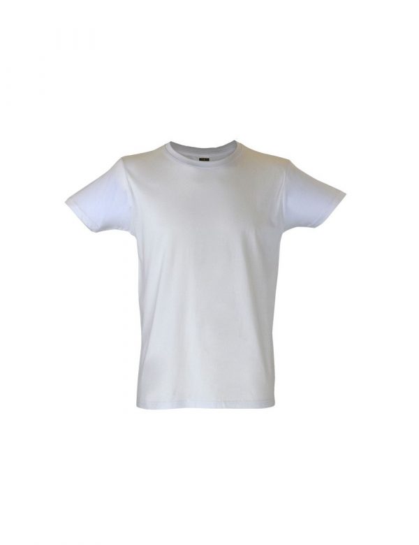 Camiseta unisex algodón blanca