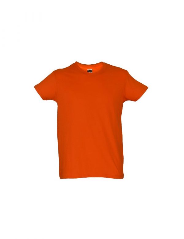 Camiseta unisex algodón naranja