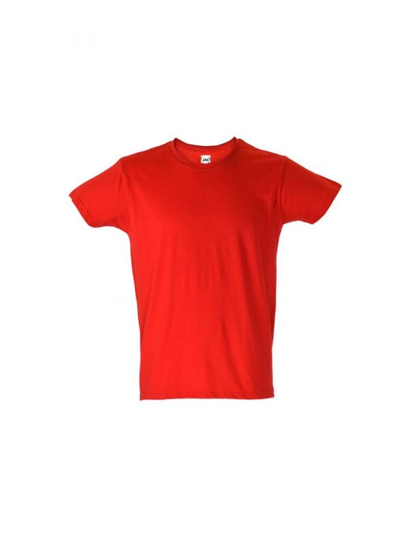 Camiseta unisex algodón rojo