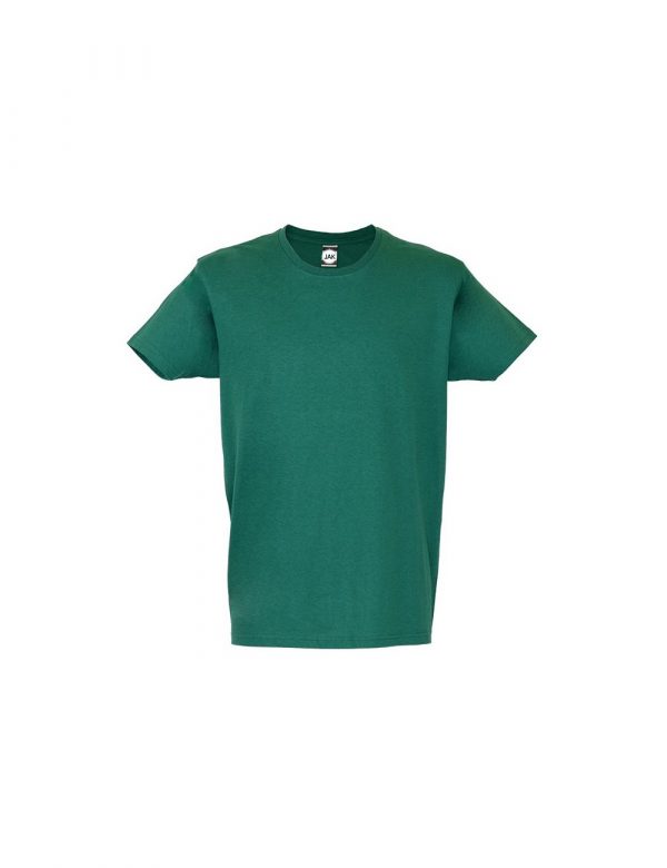 Camiseta unisex algodón verde bosque