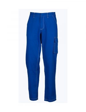 Pantalón de trabajo 100% algodón color azul