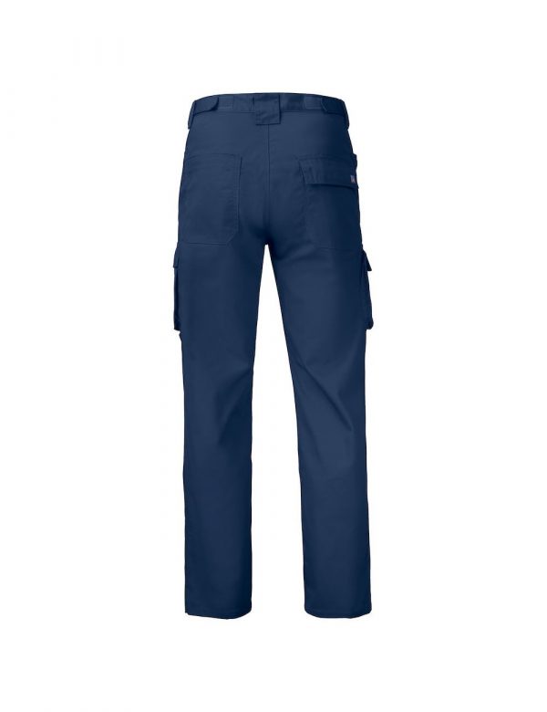 Pantalón de trabajo multi bolsillo azul