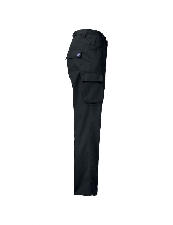Pantalón de trabajo multi bolsillo negro