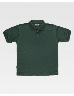 Polo uniforme unisex color verde